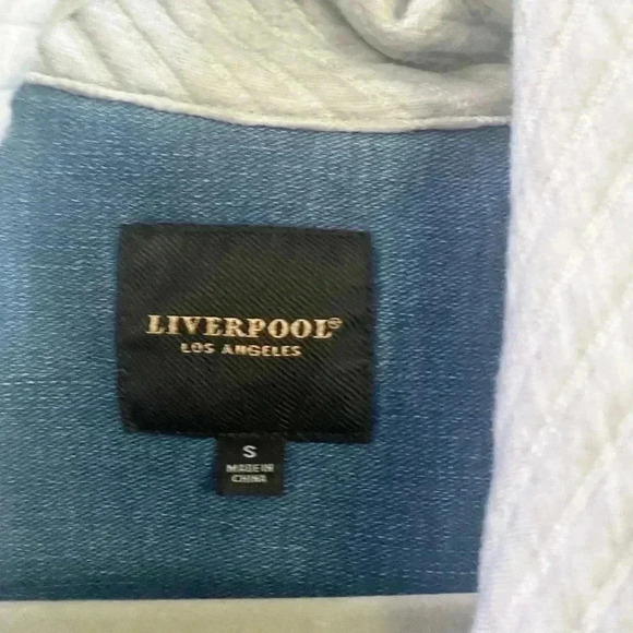 Liverpool denim chill jacket small new - Picture 2 of 5